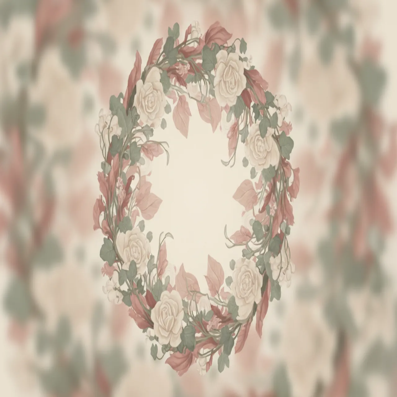 A single sunflower resting on a terracotta surface, petals falling, in soft cream, dusty rose, and sage tones.